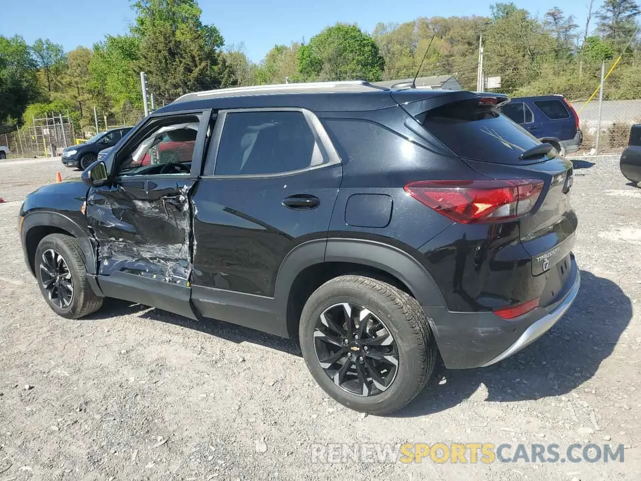 2 Photograph of a damaged car KL79MPS24MB131085 CHEVROLET TRAILBLZR 2021
