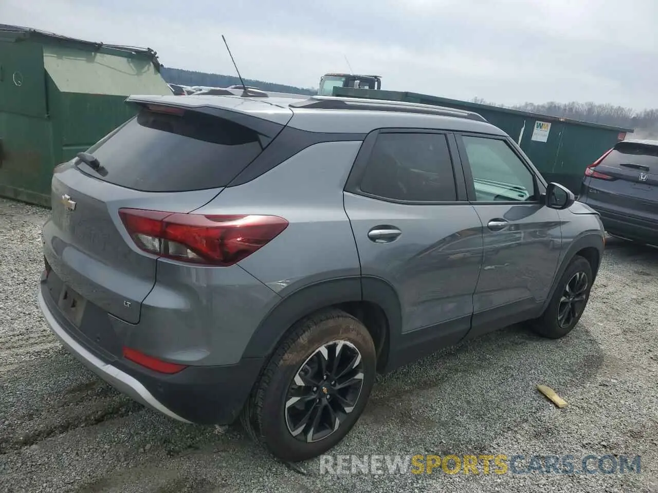 3 Photograph of a damaged car KL79MPS25MB138370 CHEVROLET TRAILBLZR 2021