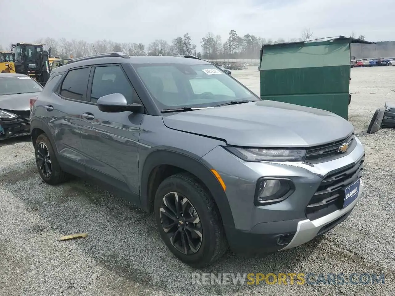 4 Photograph of a damaged car KL79MPS25MB138370 CHEVROLET TRAILBLZR 2021
