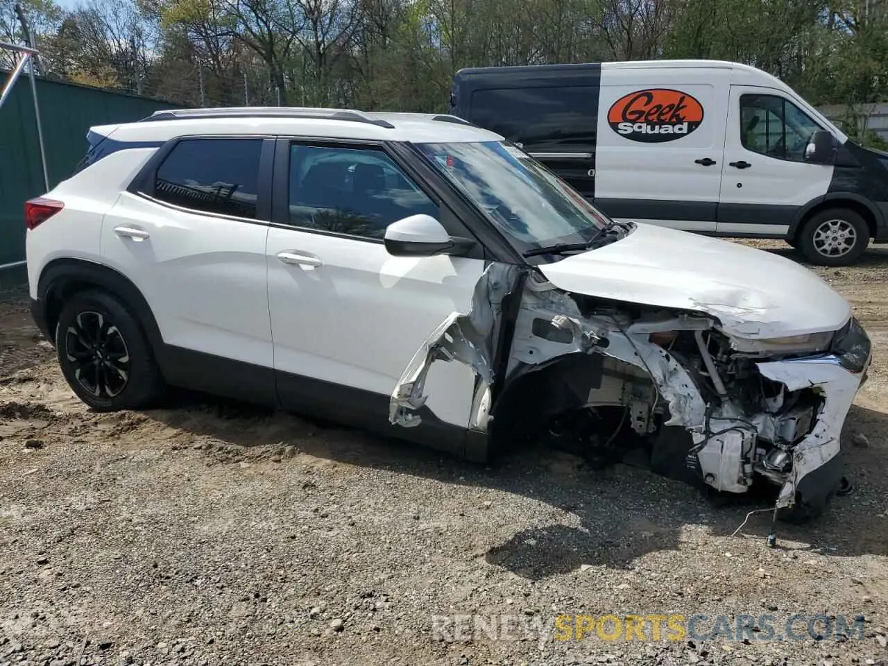 4 Photograph of a damaged car KL79MPS26MB154996 CHEVROLET TRAILBLZR 2021