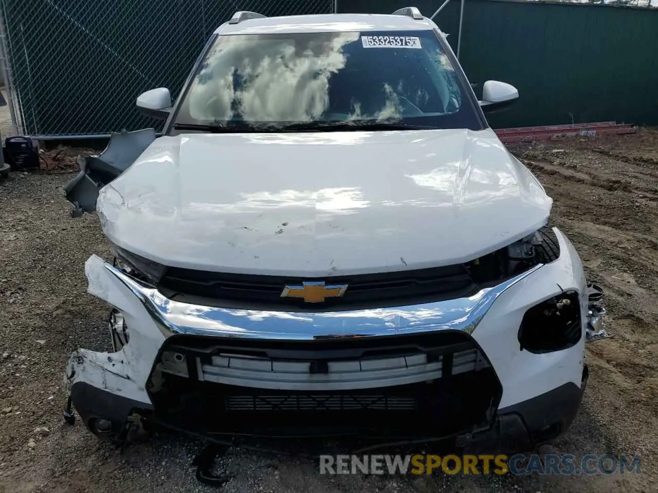 5 Photograph of a damaged car KL79MPS26MB154996 CHEVROLET TRAILBLZR 2021