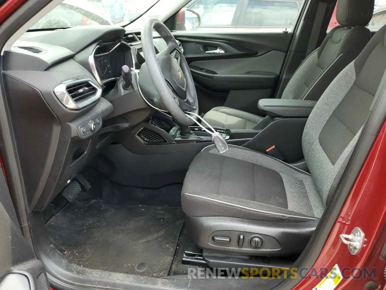 7 Photograph of a damaged car KL79MPS28MB137911 CHEVROLET TRAILBLZR 2021