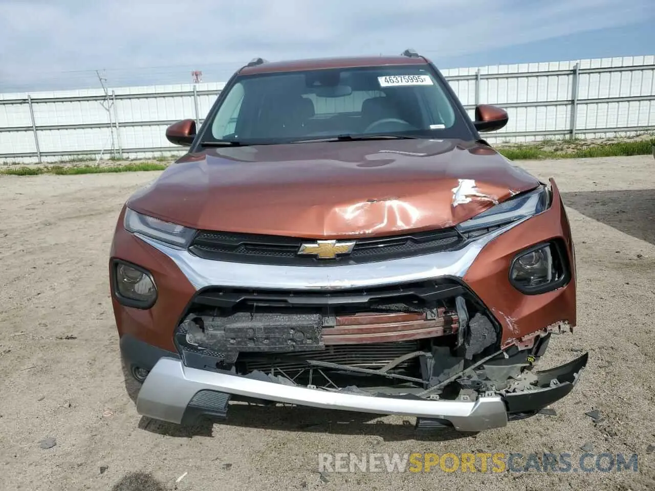 5 Photograph of a damaged car KL79MPS2XMB020024 CHEVROLET TRAILBLZR 2021