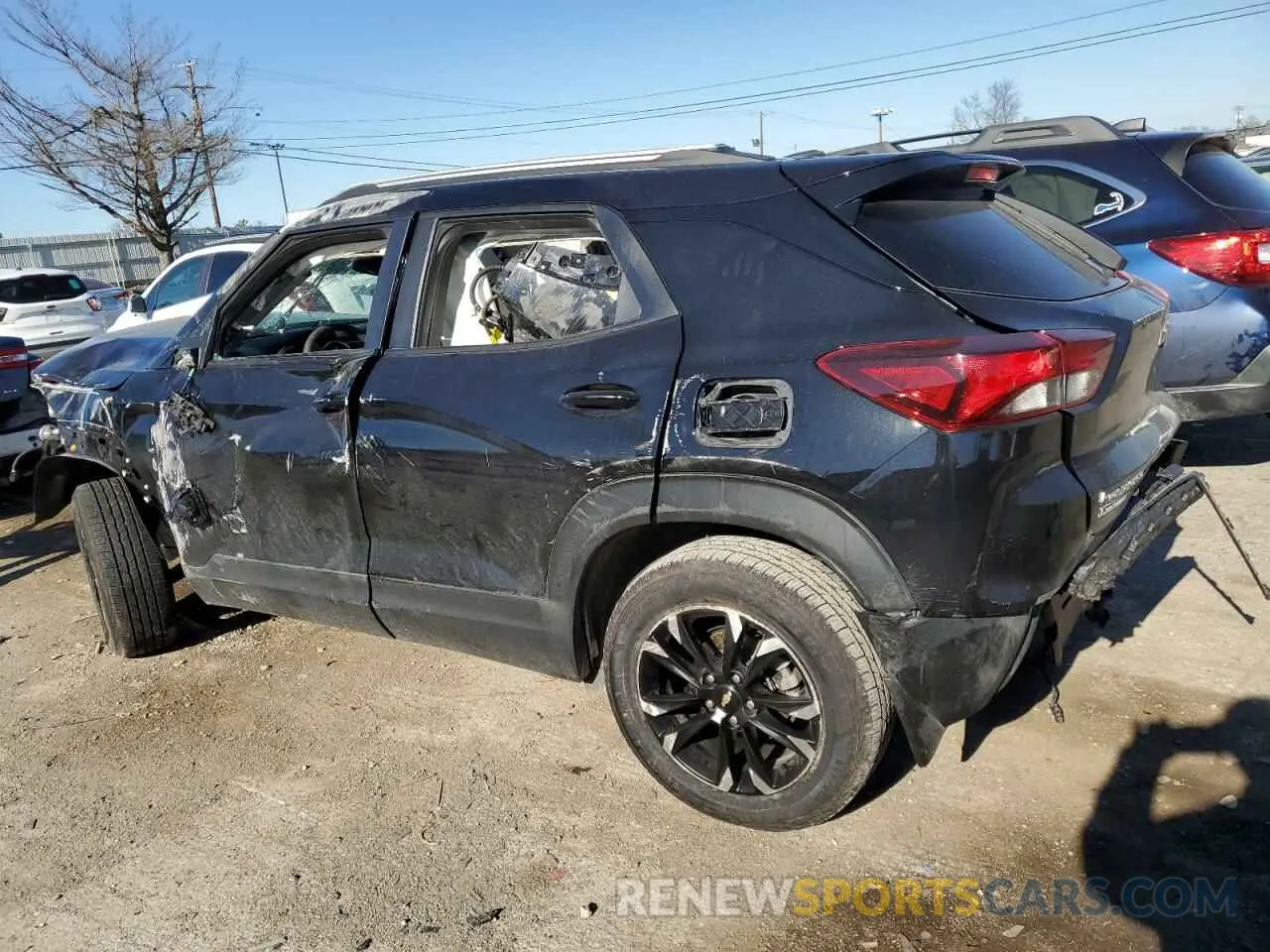 2 Photograph of a damaged car KL79MPSL0MB134610 CHEVROLET TRAILBLZR 2021