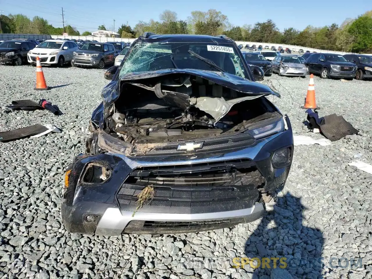 5 Photograph of a damaged car KL79MPSL2MB143132 CHEVROLET TRAILBLZR 2021