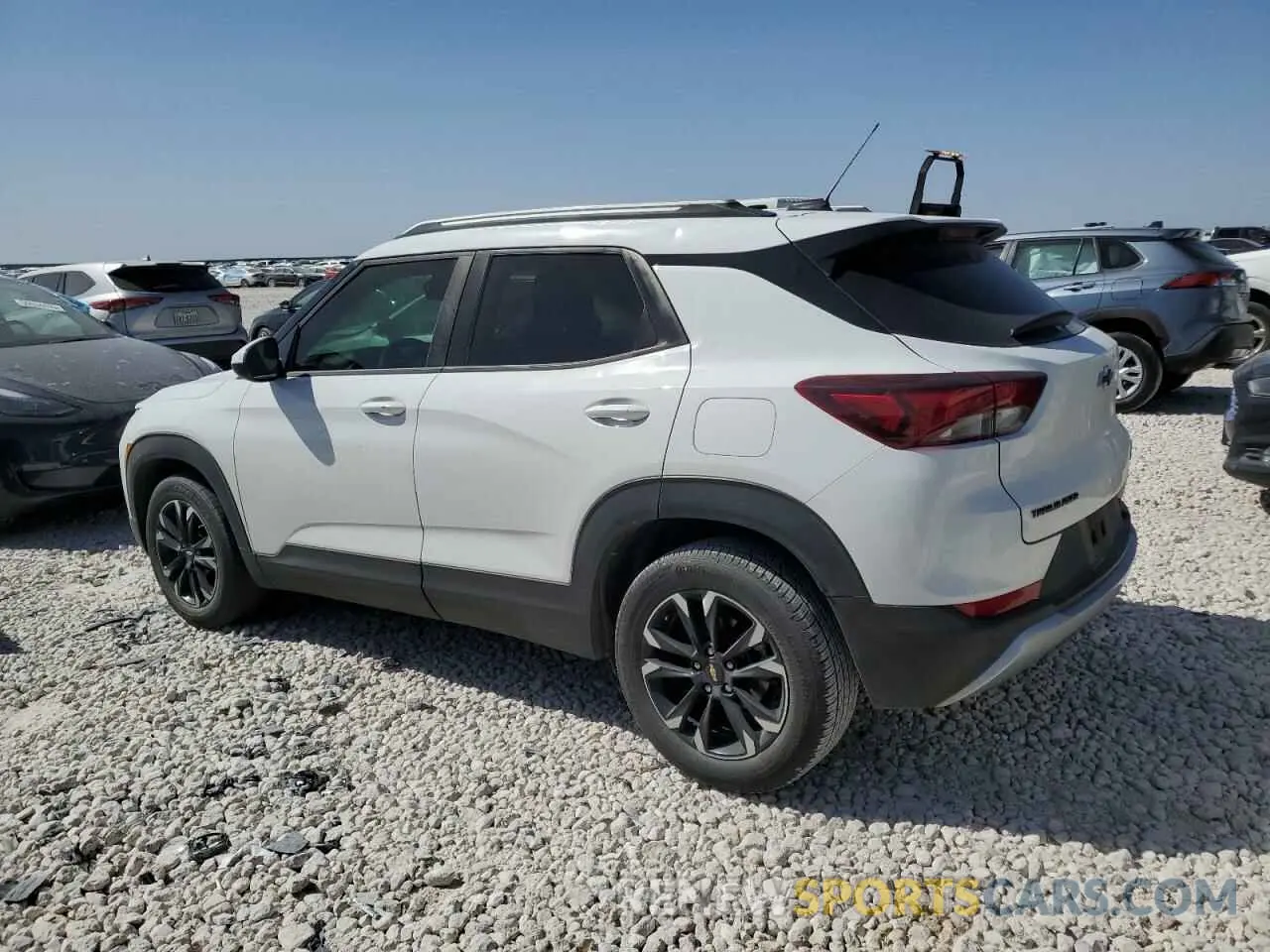2 Photograph of a damaged car KL79MPSL3MB022058 CHEVROLET TRAILBLZR 2021