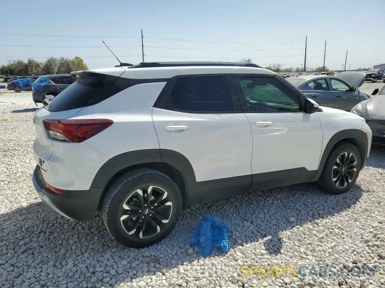 3 Photograph of a damaged car KL79MPSL3MB022058 CHEVROLET TRAILBLZR 2021