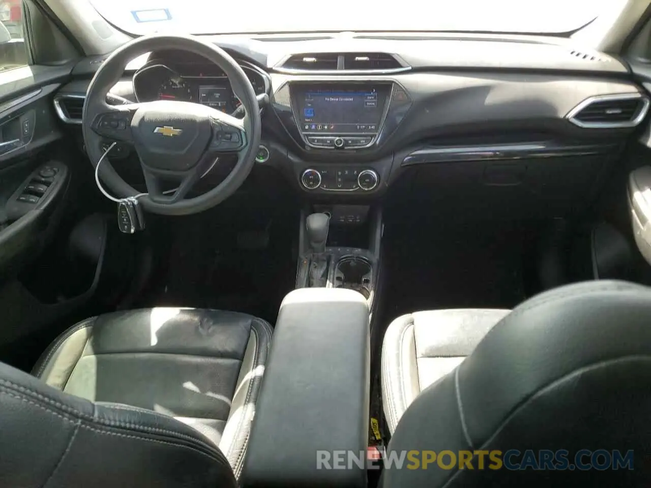 8 Photograph of a damaged car KL79MPSL3MB022058 CHEVROLET TRAILBLZR 2021