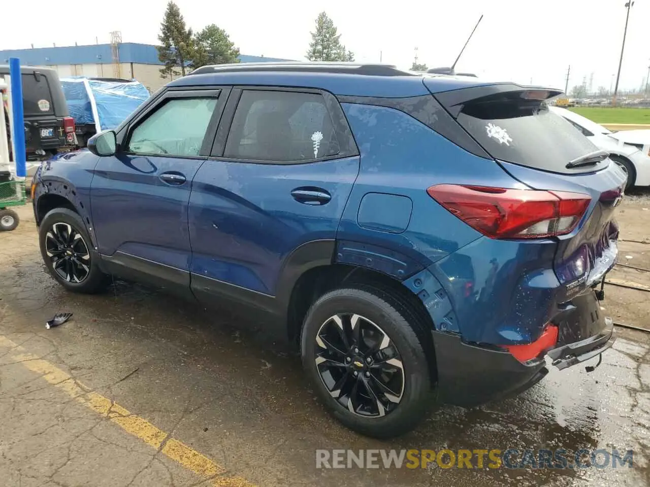 2 Photograph of a damaged car KL79MPSL4MB071947 CHEVROLET TRAILBLZR 2021