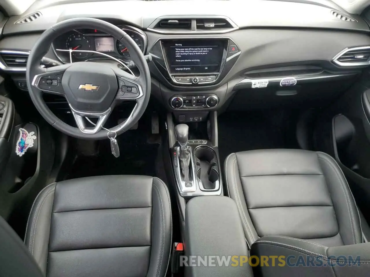 8 Photograph of a damaged car KL79MPSL4MB071947 CHEVROLET TRAILBLZR 2021