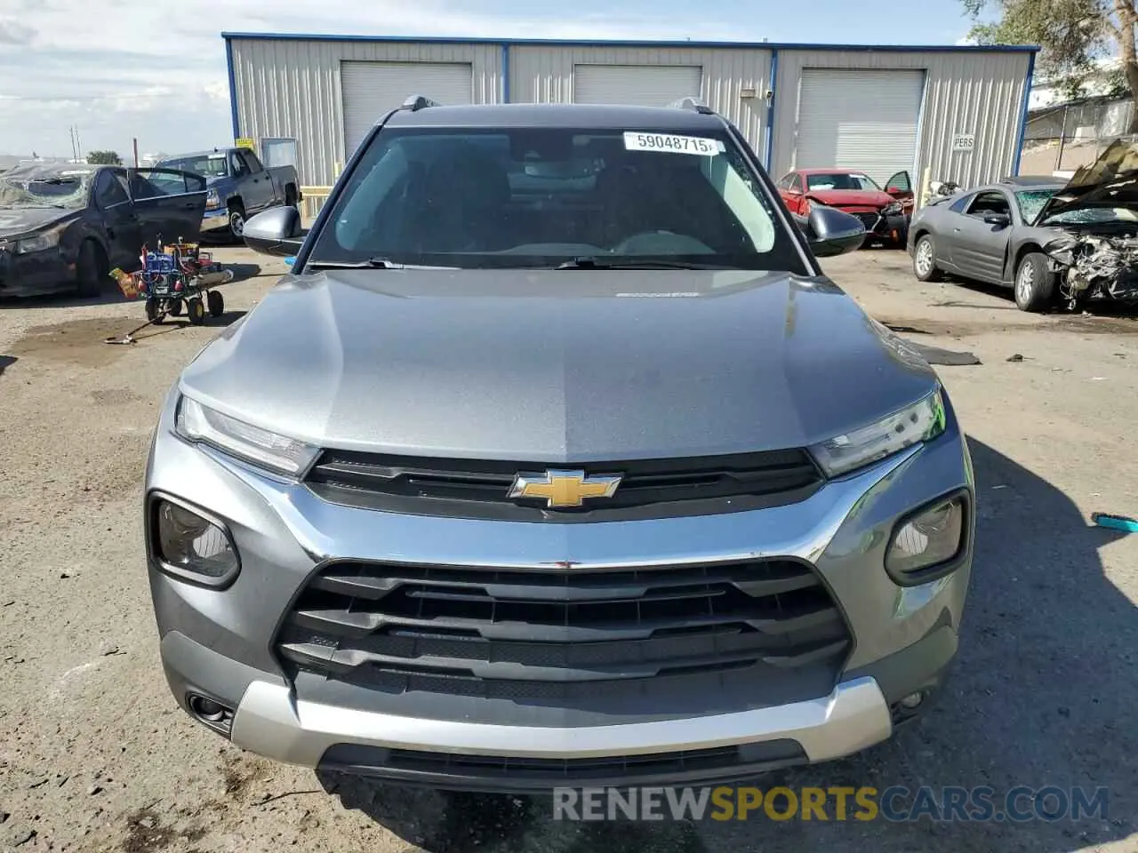 5 Photograph of a damaged car KL79MPSL4MB103800 CHEVROLET TRAILBLZR 2021