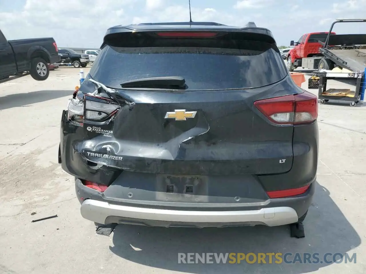 6 Photograph of a damaged car KL79MPSL5MB062724 CHEVROLET TRAILBLZR 2021