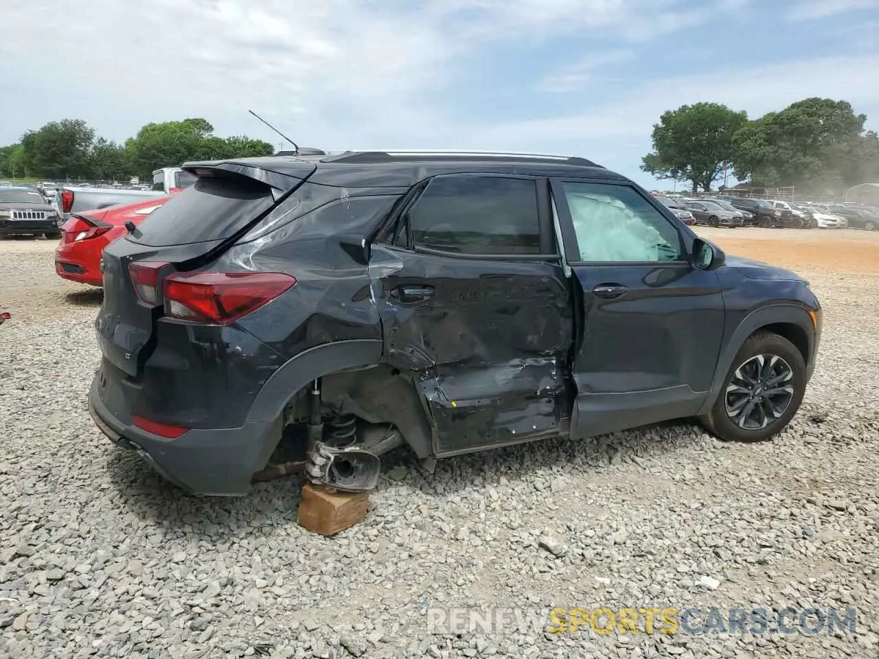 3 Photograph of a damaged car KL79MPSL5MB172494 CHEVROLET TRAILBLZR 2021