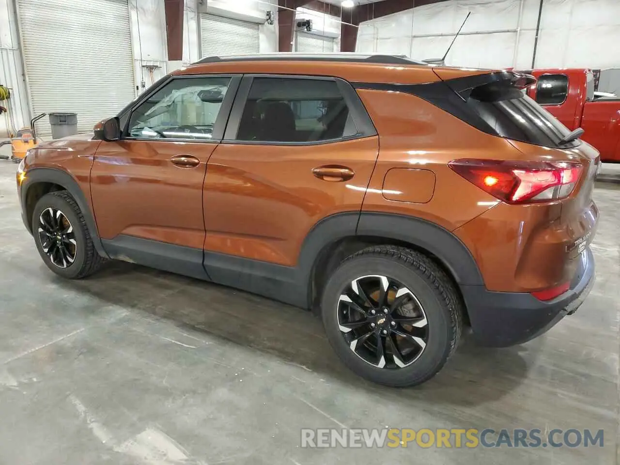 2 Photograph of a damaged car KL79MPSL6MB104687 CHEVROLET TRAILBLZR 2021