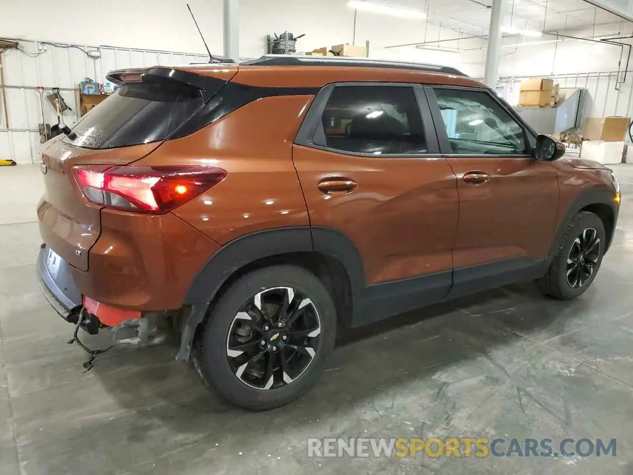 3 Photograph of a damaged car KL79MPSL6MB104687 CHEVROLET TRAILBLZR 2021
