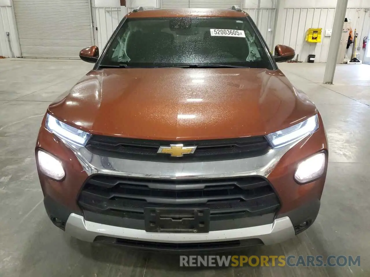 5 Photograph of a damaged car KL79MPSL6MB104687 CHEVROLET TRAILBLZR 2021