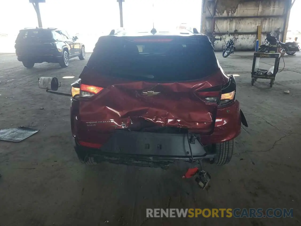 6 Photograph of a damaged car KL79MPSL6MB117195 CHEVROLET TRAILBLZR 2021
