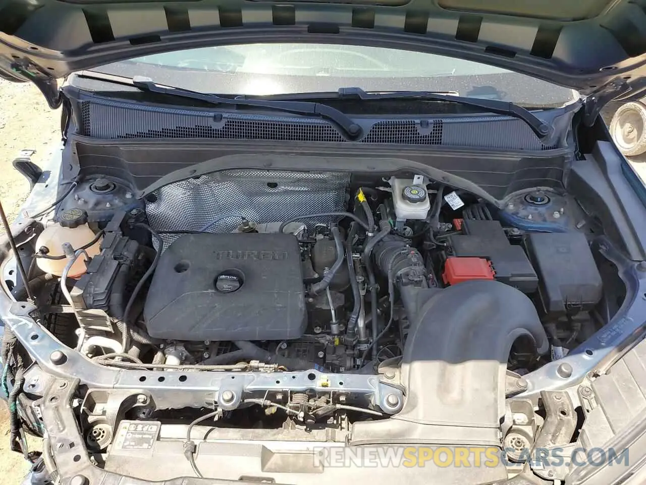 12 Photograph of a damaged car KL79MPSL7MB105248 CHEVROLET TRAILBLZR 2021