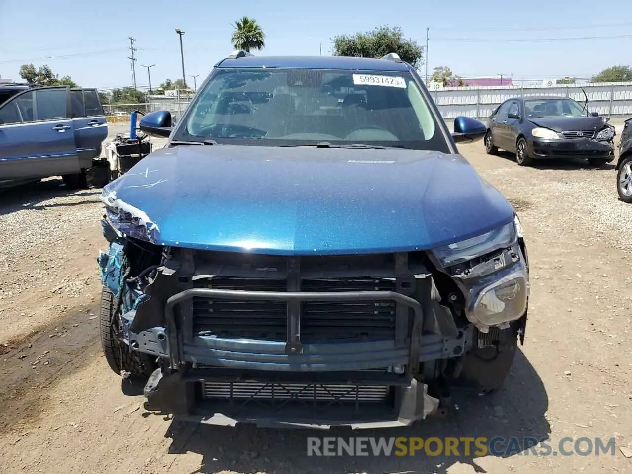 5 Photograph of a damaged car KL79MPSL7MB105248 CHEVROLET TRAILBLZR 2021