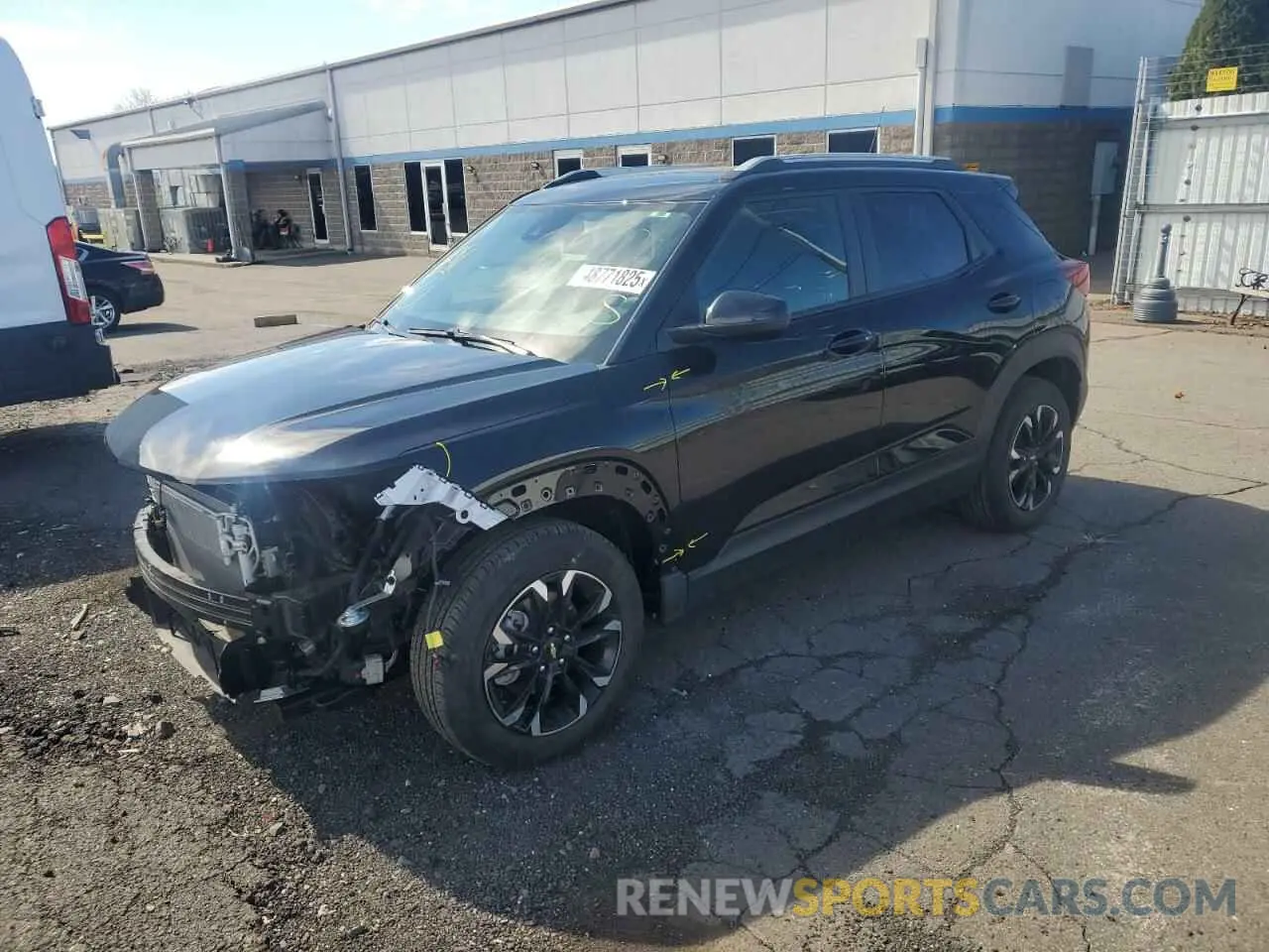 1 Photograph of a damaged car KL79MPSL8MB094907 CHEVROLET TRAILBLZR 2021
