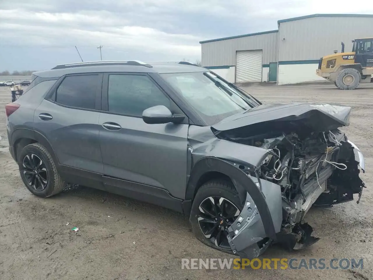 4 Photograph of a damaged car KL79MPSL8MB108451 CHEVROLET TRAILBLZR 2021