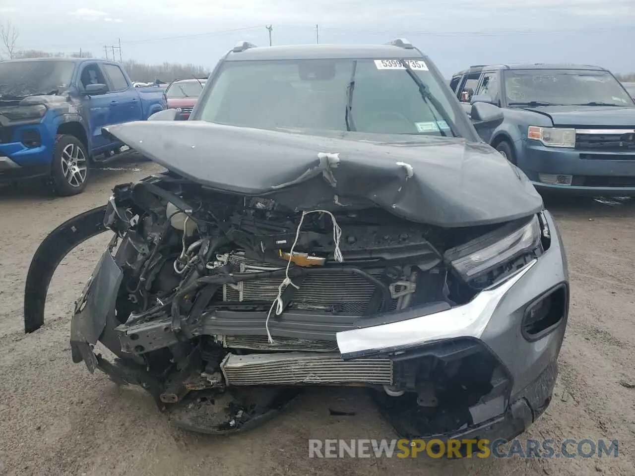 5 Photograph of a damaged car KL79MPSL8MB108451 CHEVROLET TRAILBLZR 2021