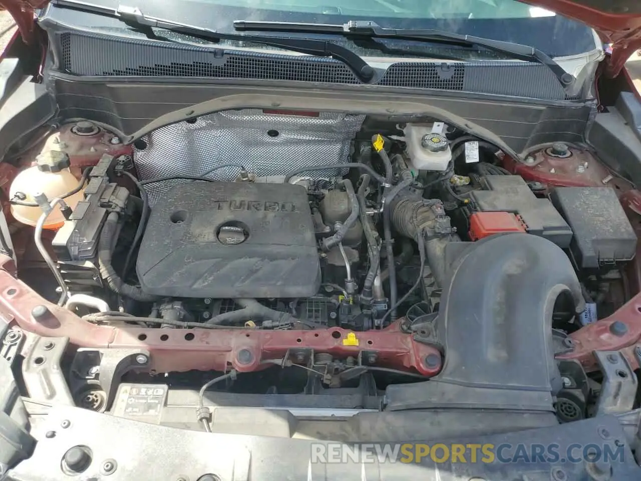 12 Photograph of a damaged car KL79MPSL9MB075413 CHEVROLET TRAILBLZR 2021