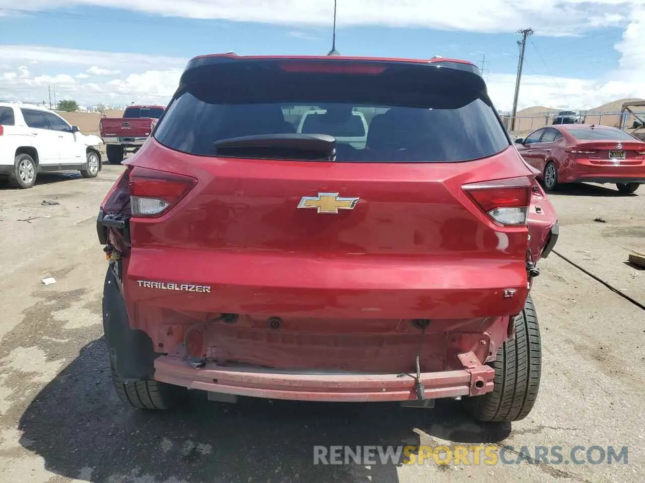 6 Photograph of a damaged car KL79MPSL9MB075413 CHEVROLET TRAILBLZR 2021