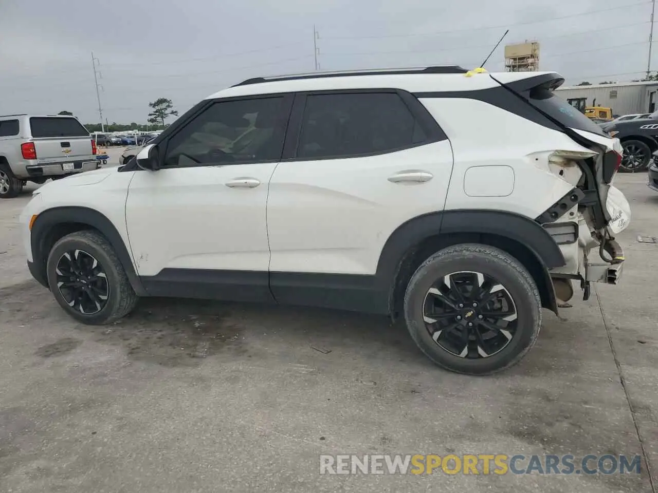 2 Photograph of a damaged car KL79MPSLXMB006424 CHEVROLET TRAILBLZR 2021