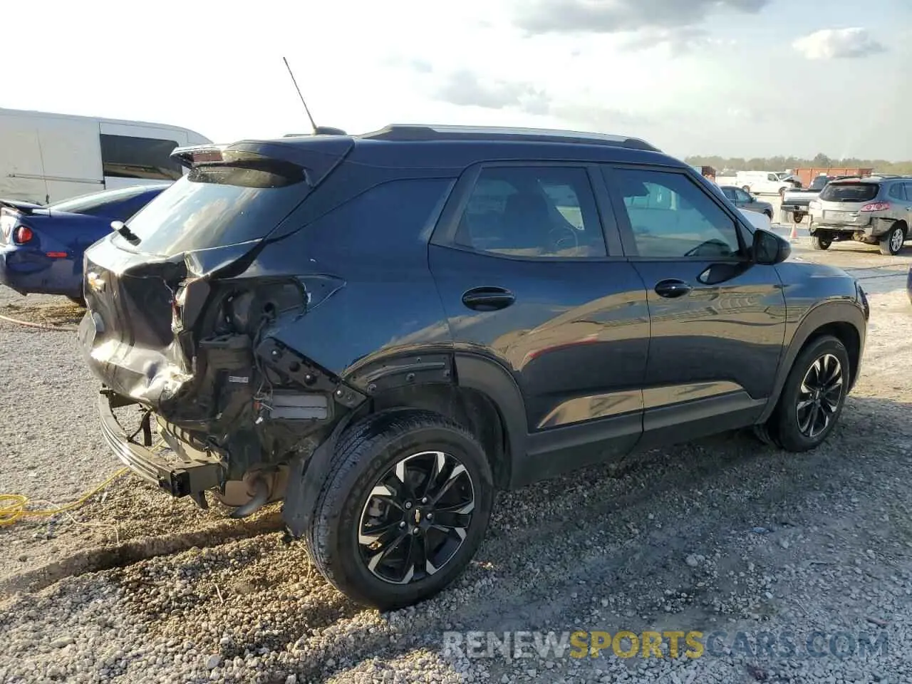 3 Photograph of a damaged car KL79MPSLXMB022249 CHEVROLET TRAILBLZR 2021