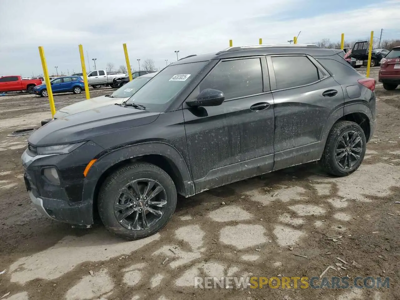 1 Photograph of a damaged car KL79MRSL1MB169734 CHEVROLET TRAILBLZR 2021