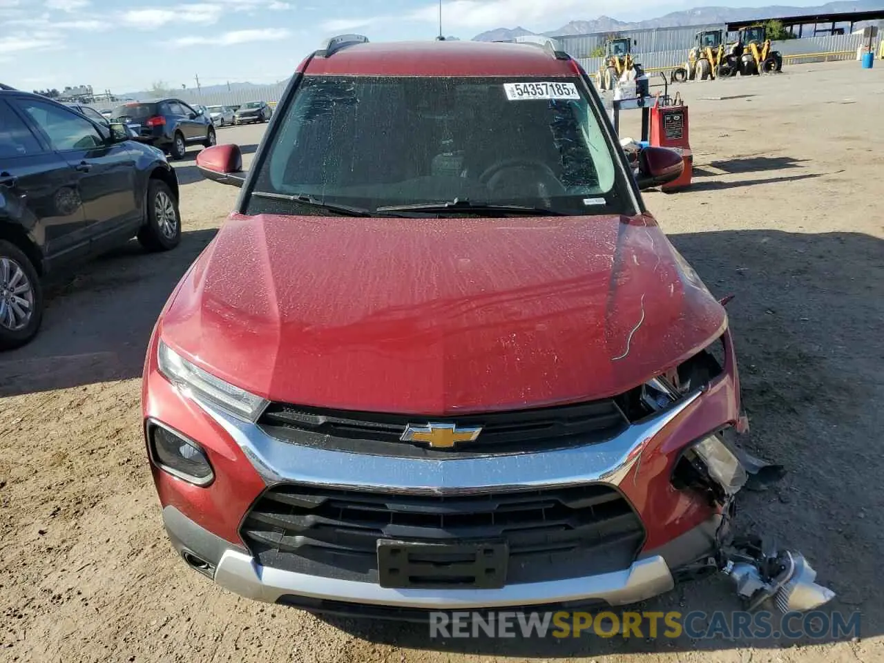 5 Photograph of a damaged car KL79MRSL3MB143345 CHEVROLET TRAILBLZR 2021