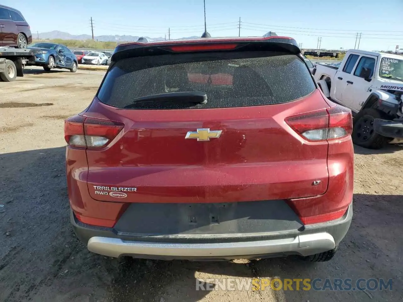 6 Photograph of a damaged car KL79MRSL3MB143345 CHEVROLET TRAILBLZR 2021