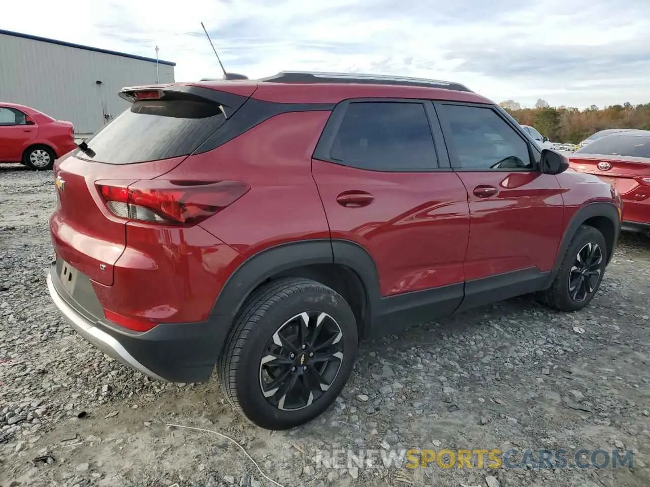 3 Photograph of a damaged car KL79MRSL5MB144139 CHEVROLET TRAILBLZR 2021