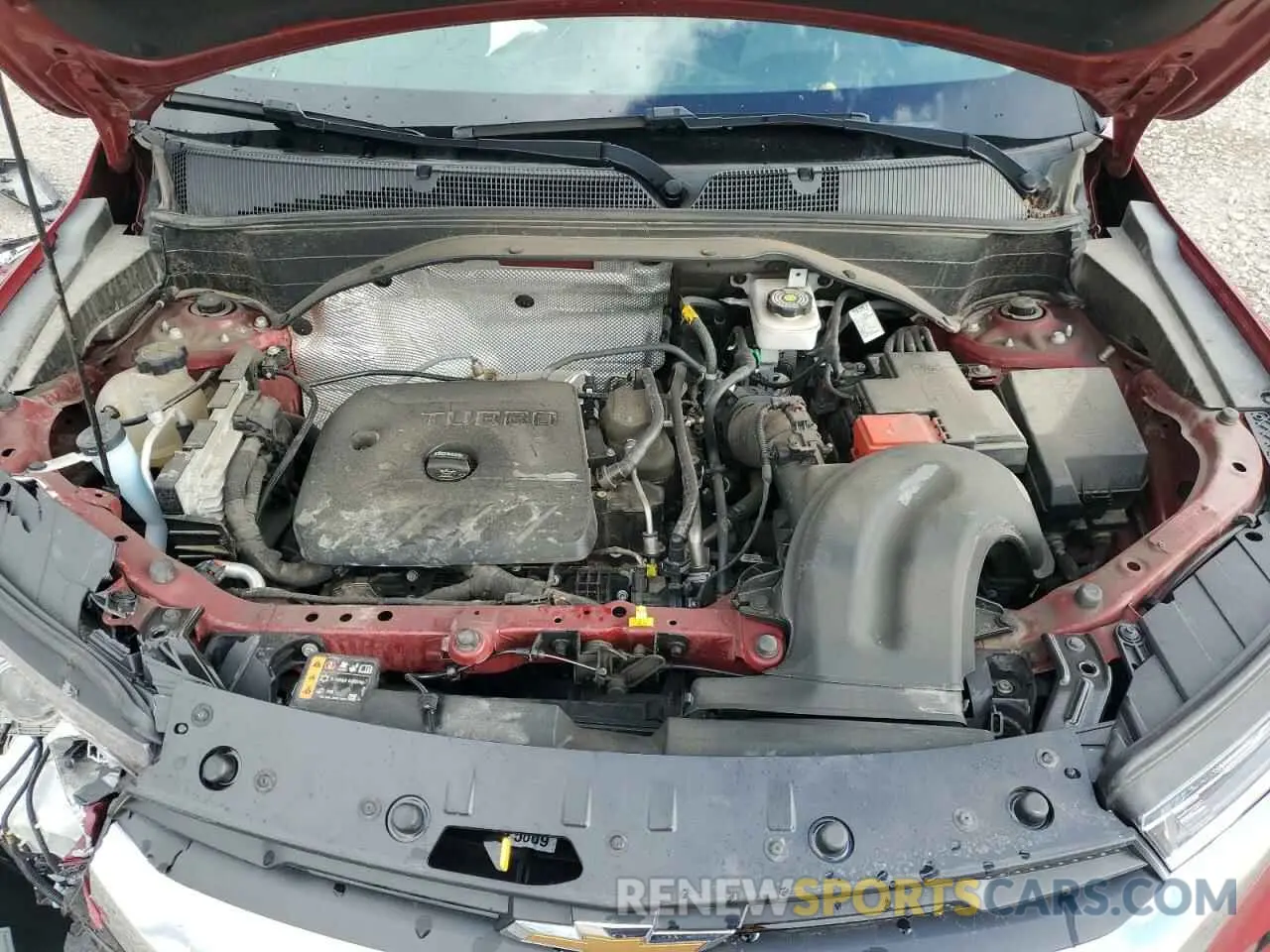 11 Photograph of a damaged car KL79MRSL5MB146120 CHEVROLET TRAILBLZR 2021