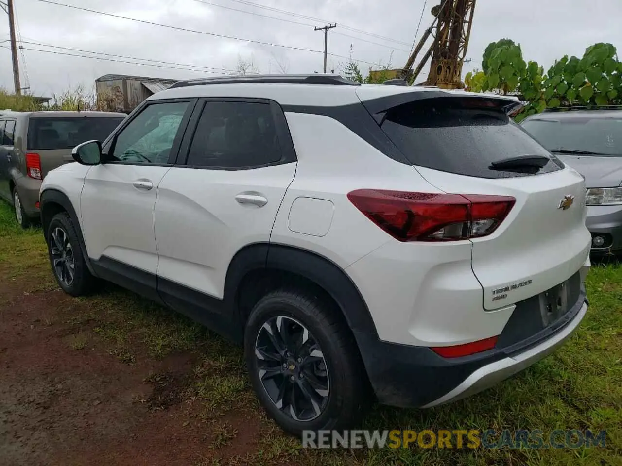 2 Photograph of a damaged car KL79MRSL7MB023046 CHEVROLET TRAILBLZR 2021