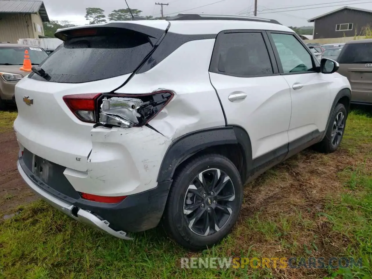 3 Photograph of a damaged car KL79MRSL7MB023046 CHEVROLET TRAILBLZR 2021