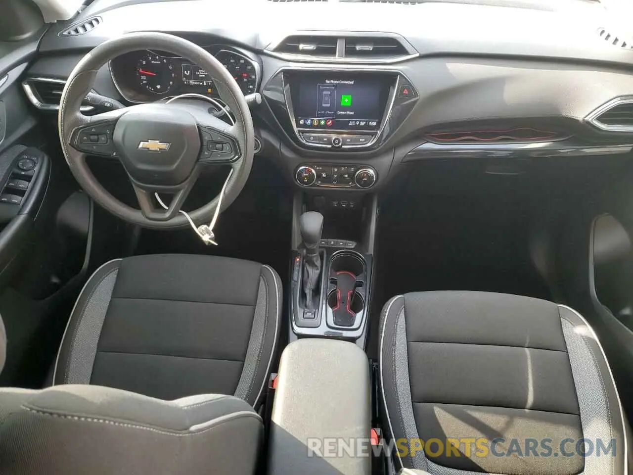 8 Photograph of a damaged car KL79MRSL7MB174453 CHEVROLET TRAILBLZR 2021