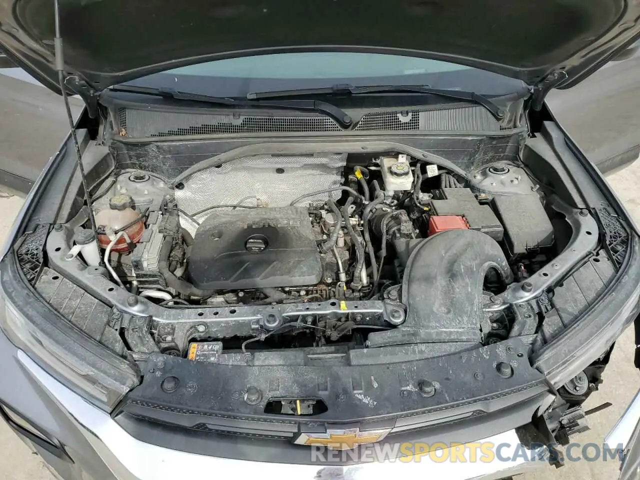 13 Photograph of a damaged car KL79MRSLXMB043615 CHEVROLET TRAILBLZR 2021