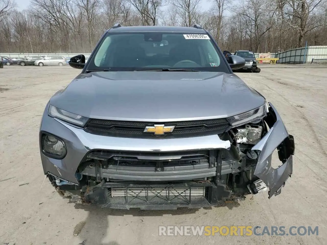5 Photograph of a damaged car KL79MRSLXMB043615 CHEVROLET TRAILBLZR 2021