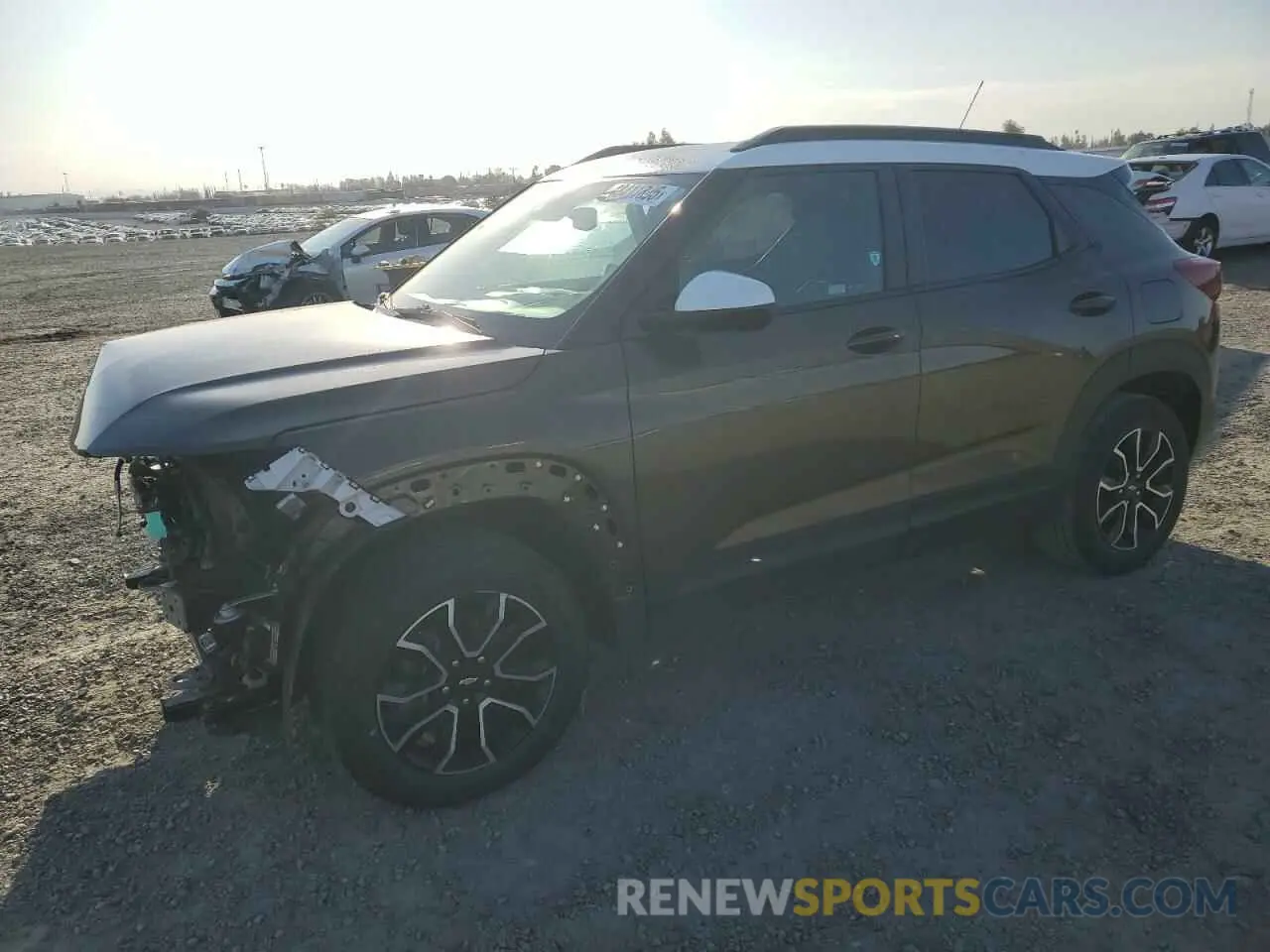 1 Photograph of a damaged car KL79MSSL6MB105504 CHEVROLET TRAILBLZR 2021
