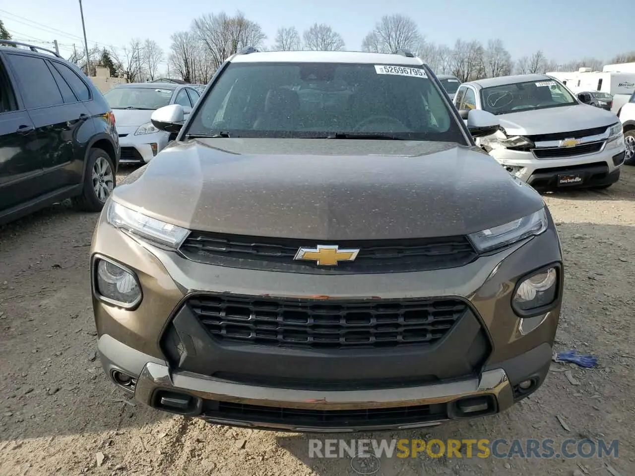 5 Photograph of a damaged car KL79MSSL6MB134369 CHEVROLET TRAILBLZR 2021