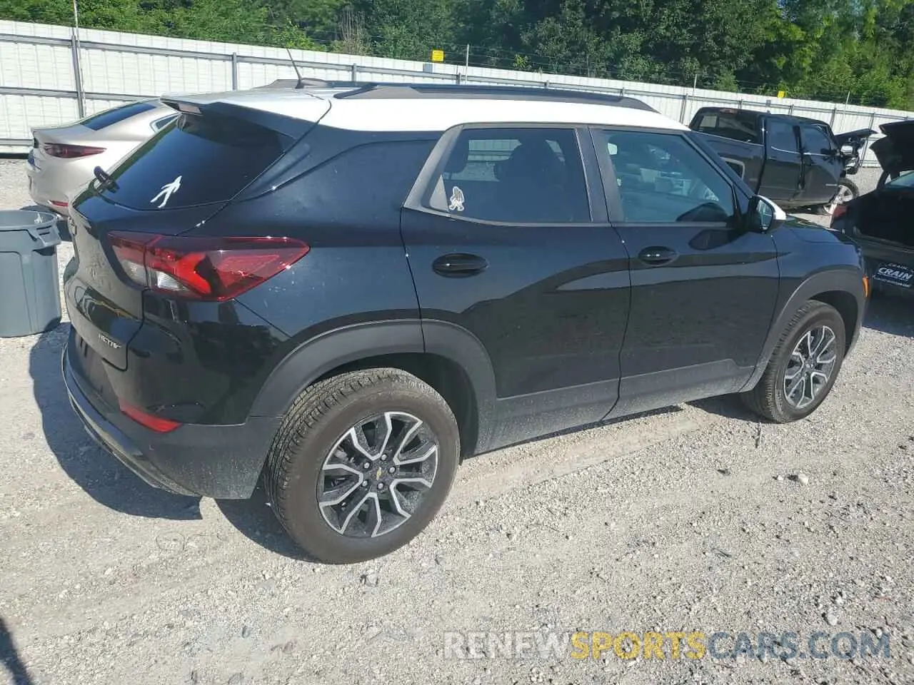 3 Photograph of a damaged car KL79MSSL7MB161810 CHEVROLET TRAILBLZR 2021