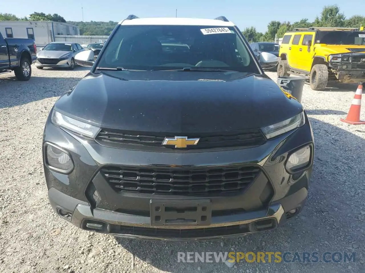 5 Photograph of a damaged car KL79MSSL7MB161810 CHEVROLET TRAILBLZR 2021