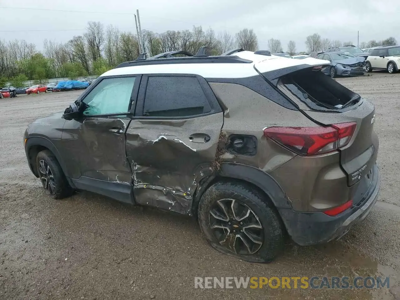 2 Photograph of a damaged car KL79MSSL9MB053821 CHEVROLET TRAILBLZR 2021