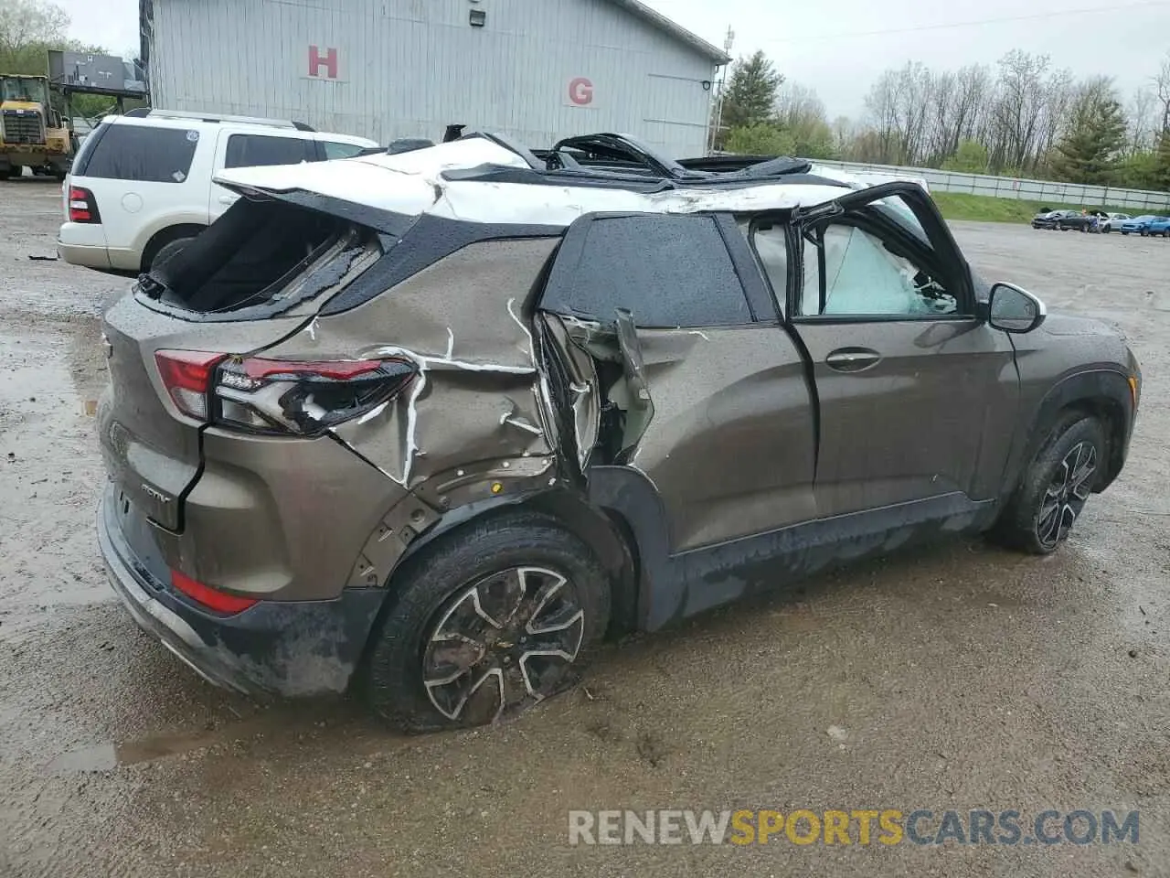 3 Photograph of a damaged car KL79MSSL9MB053821 CHEVROLET TRAILBLZR 2021
