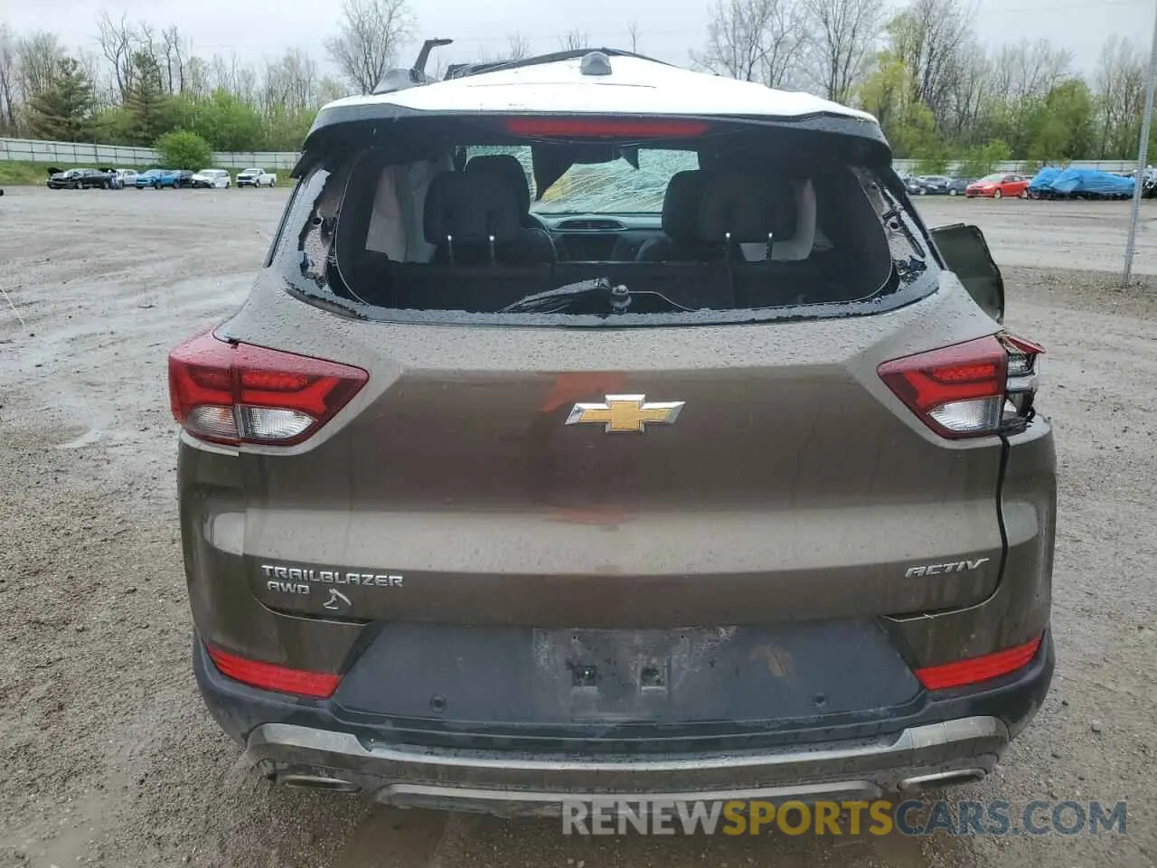 6 Photograph of a damaged car KL79MSSL9MB053821 CHEVROLET TRAILBLZR 2021