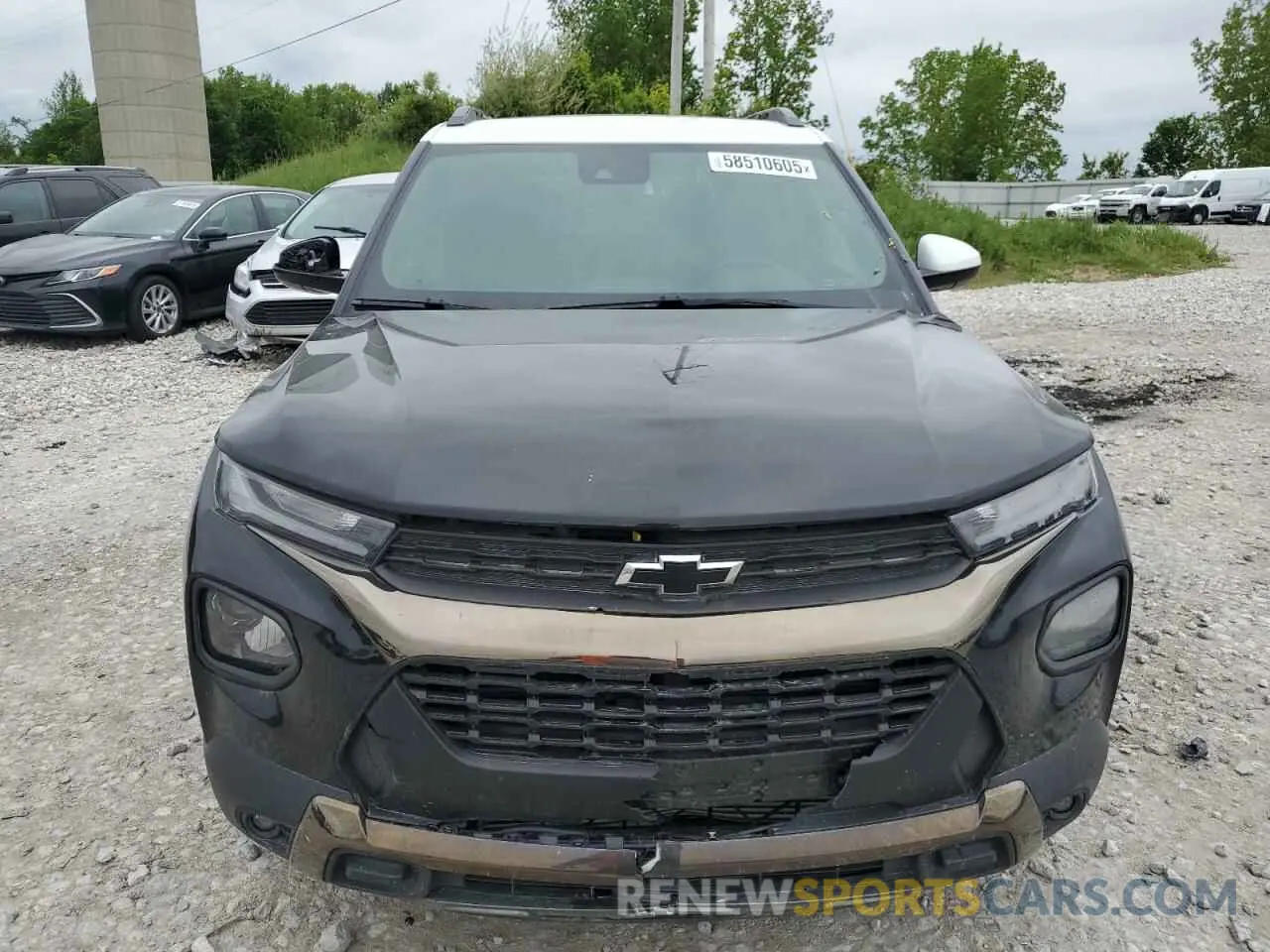5 Photograph of a damaged car KL79MSSL9MB175837 CHEVROLET TRAILBLZR 2021