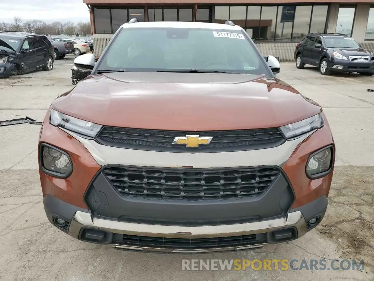 5 Photograph of a damaged car KL79MSSLXMB029737 CHEVROLET TRAILBLZR 2021