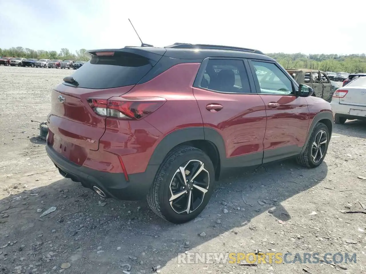 3 Photograph of a damaged car KL79MTSL0MB053177 CHEVROLET TRAILBLZR 2021